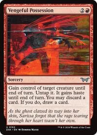 Vengeful Possession - Duskmourn: House of Horror - Magic: The Gathering card