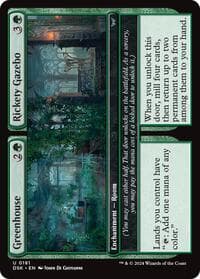 Greenhouse // Rickety Gazebo - Duskmourn: House of Horror - Magic: The Gathering card