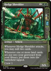 Hedge Shredder (Showcase) - Duskmourn: House of Horror - Magic: The Gathering card