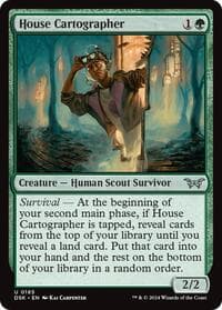 House Cartographer - Duskmourn: House of Horror - Magic: The Gathering card