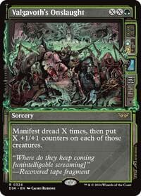 Valgavoth's Onslaught (Showcase) - Duskmourn: House of Horror - Magic: The Gathering card
