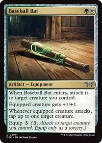 Baseball Bat - Duskmourn: House of Horror - Magic: The Gathering card