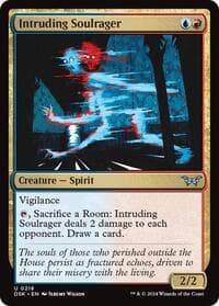 Intruding Soulrager - Duskmourn: House of Horror - Magic: The Gathering card