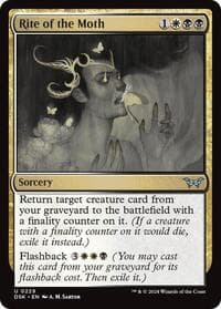 Rite of the Moth - Duskmourn: House of Horror - Magic: The Gathering card