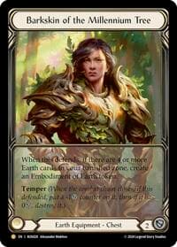 Barkskin of the Millennium Tree (Extended Art) - Rosetta - Flesh and Blood TCG card