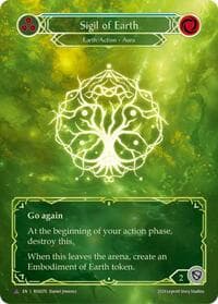 Sigil of Earth (Marvel) - Rosetta - Flesh and Blood TCG card