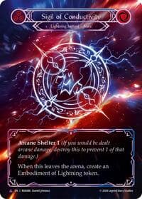 Sigil of Conductivity (Marvel) - Rosetta - Flesh and Blood TCG card