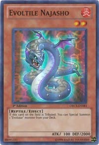 Evoltile Najasho - Order of Chaos - YuGiOh card