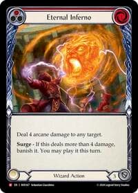 Eternal Inferno - Rosetta - Flesh and Blood TCG card