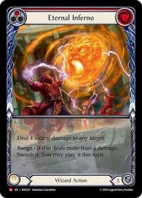 Eternal Inferno (Extended Art) - Rosetta - Flesh and Blood TCG card
