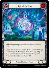 Sigil of Aether - Rosetta - Flesh and Blood TCG card