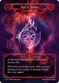 Sigil of Aether (Marvel) - Rosetta - Flesh and Blood TCG card