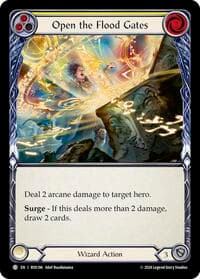 Open the Flood Gates (Yellow) - Rosetta - Flesh and Blood TCG card
