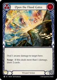 Open the Flood Gates (Blue) - Rosetta - Flesh and Blood TCG card