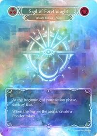 Sigil of Forethought (Marvel) - Rosetta - Flesh and Blood TCG card