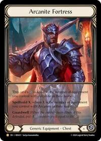 Arcanite Fortress (Extended Art) - Rosetta - Flesh and Blood TCG card