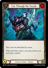 Cut Through the Facade - Rosetta - Flesh and Blood TCG card