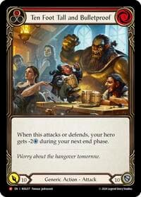 Ten Foot Tall and Bulletproof - Rosetta - Flesh and Blood TCG card