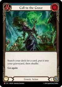 Call to the Grave - Rosetta - Flesh and Blood TCG card