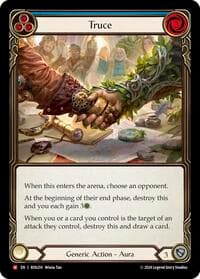 Truce - Rosetta - Flesh and Blood TCG card