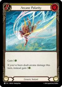 Arcane Polarity (Yellow) - Rosetta - Flesh and Blood TCG card