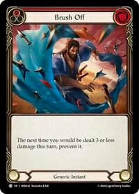 Brush Off (Red) - Rosetta - Flesh and Blood TCG card