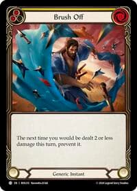 Brush Off (Yellow) - Rosetta - Flesh and Blood TCG card