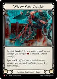 Widow Web Crawler - Rosetta - Flesh and Blood TCG card