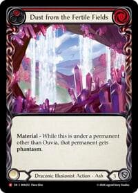 Dust from the Fertile Fields - Rosetta - Flesh and Blood TCG card