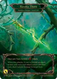 Rosetta Thorn (Marvel) - Rosetta - Flesh and Blood TCG card