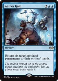 Aether Gale - Commander: Duskmourn: House of Horror - Magic: The Gathering card