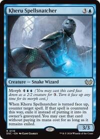 Kheru Spellsnatcher - Commander: Duskmourn: House of Horror - Magic: The Gathering card