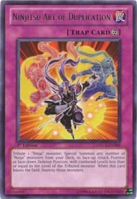 Ninjitsu Art of Duplication - Order of Chaos - YuGiOh card