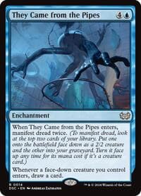 They Came from the Pipes - Commander: Duskmourn: House of Horror - Magic: The Gathering card