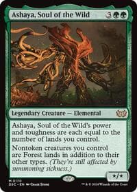 Ashaya, Soul of the Wild - Commander: Duskmourn: House of Horror - Magic: The Gathering card