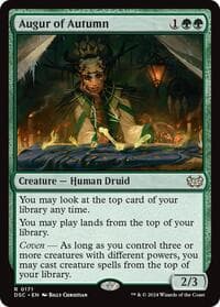 Augur of Autumn - Commander: Duskmourn: House of Horror - Magic: The Gathering card