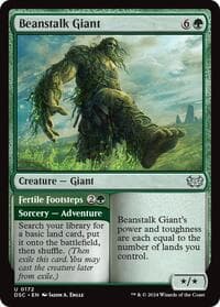 Beanstalk Giant - Commander: Duskmourn: House of Horror - Magic: The Gathering card