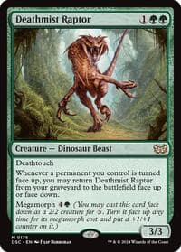 Deathmist Raptor - Commander: Duskmourn: House of Horror - Magic: The Gathering card
