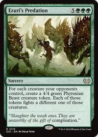 Ezuri's Predation - Commander: Duskmourn: House of Horror - Magic: The Gathering card