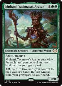 Multani, Yavimaya's Avatar - Commander: Duskmourn: House of Horror - Magic: The Gathering card