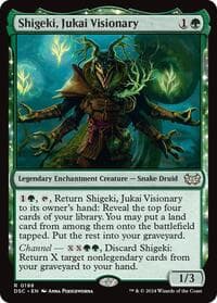 Shigeki, Jukai Visionary - Commander: Duskmourn: House of Horror - Magic: The Gathering card