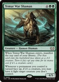 Temur War Shaman - Commander: Duskmourn: House of Horror - Magic: The Gathering card