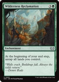 Wilderness Reclamation - Commander: Duskmourn: House of Horror - Magic: The Gathering card