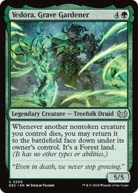 Yedora, Grave Gardener - Commander: Duskmourn: House of Horror - Magic: The Gathering card