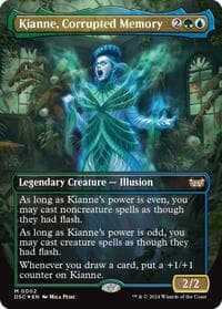 Kianne, Corrupted Memory (Borderless) - Commander: Duskmourn: House of Horror - Magic: The Gathering card