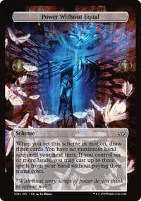 Power Without Equal (Full Art) - Archenemy: Duskmourn - Magic: The Gathering card