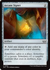 Arcane Signet - Commander: Duskmourn: House of Horror - Magic: The Gathering card