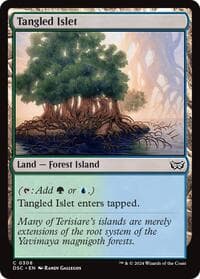 Tangled Islet - Commander: Duskmourn: House of Horror - Magic: The Gathering card