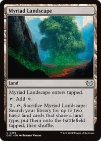 Myriad Landscape - Commander: Duskmourn: House of Horror - Magic: The Gathering card
