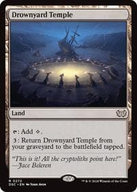 Drownyard Temple - Commander: Duskmourn: House of Horror - Magic: The Gathering card